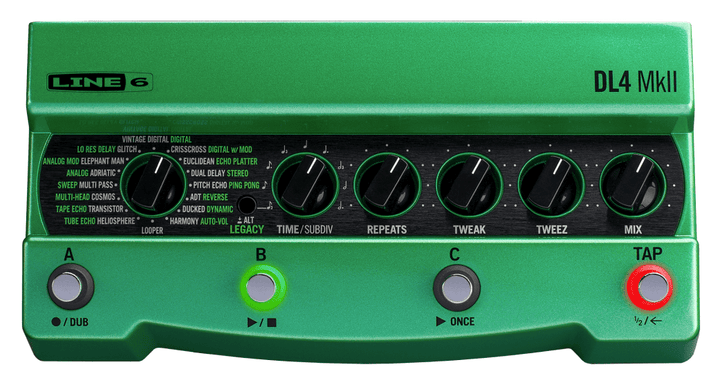 Line 6 DL4 MKII Delay Modeler Pedal by Yamaha