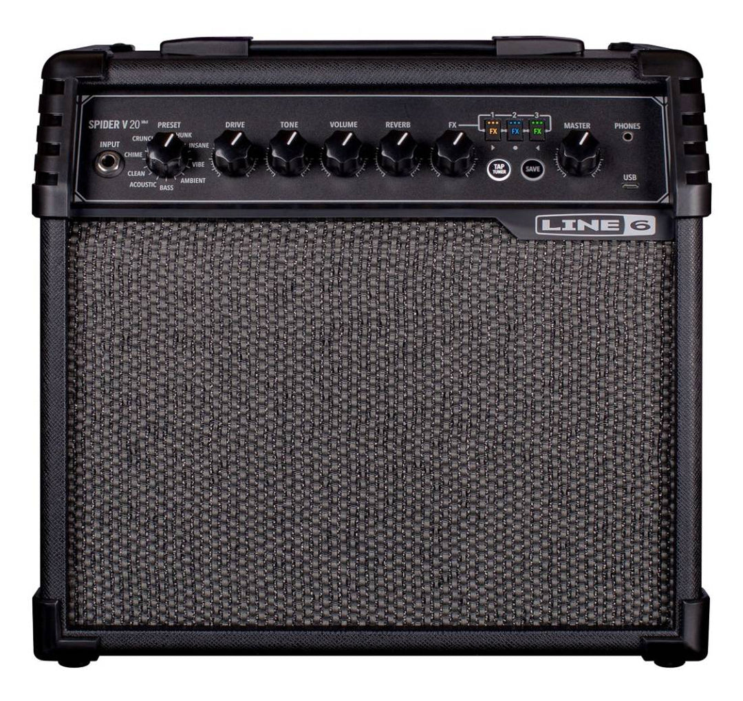 Line 6 Spider V20 MKII Guitar Amp by Yamaha