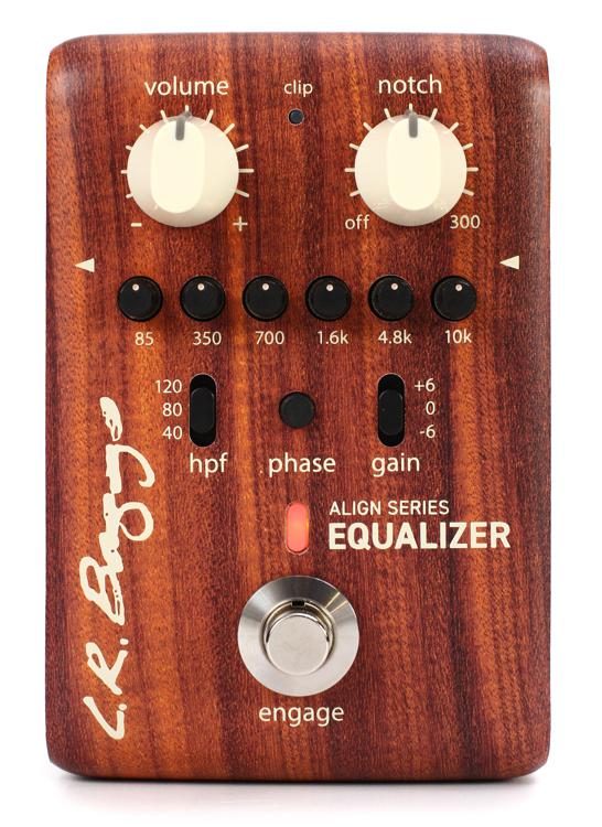 L.R. Baggs Align Equalizer Acoustic EQ Pedal by Yorkville