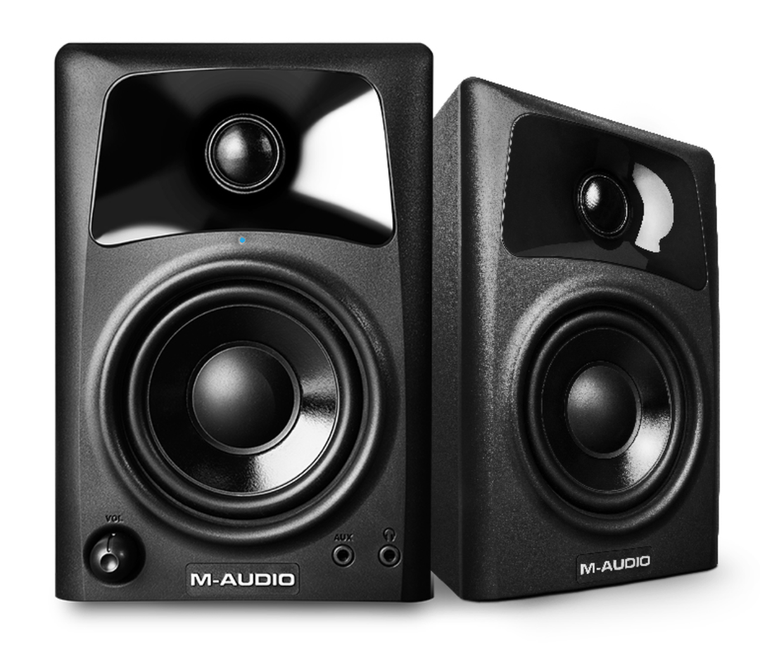 M - Audio AV42 Desktop Speakers for Professional Media Creation by inMusic