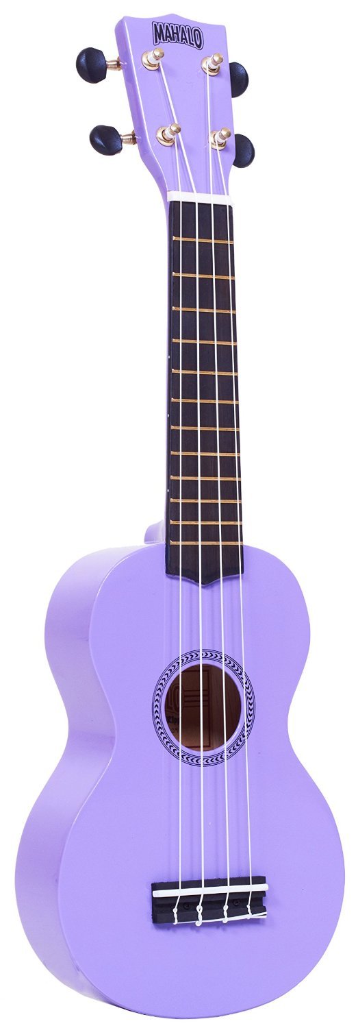 Mahalo Ukuleles Rainbow "R" Series Soprano Ukulele by Coast Music