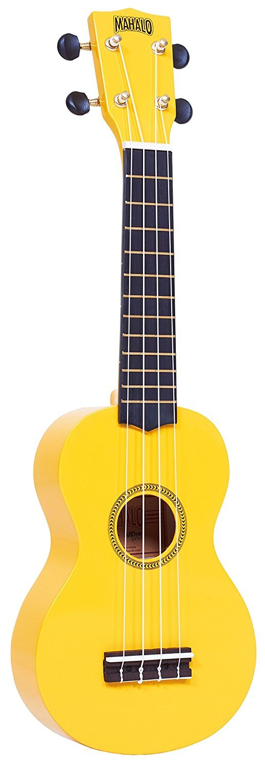 Mahalo Ukuleles Rainbow "R" Series Soprano Ukulele by Coast Music