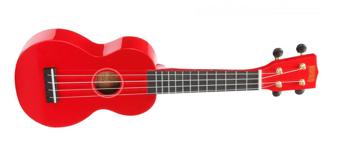 Mahalo Ukuleles Rainbow "R" Series Soprano Ukulele by Coast Music