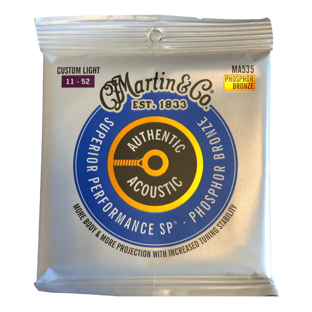 Martin Authentic Acoustic SP Guitar Strings Phosphor Bronze by Martin Guitar Co.
