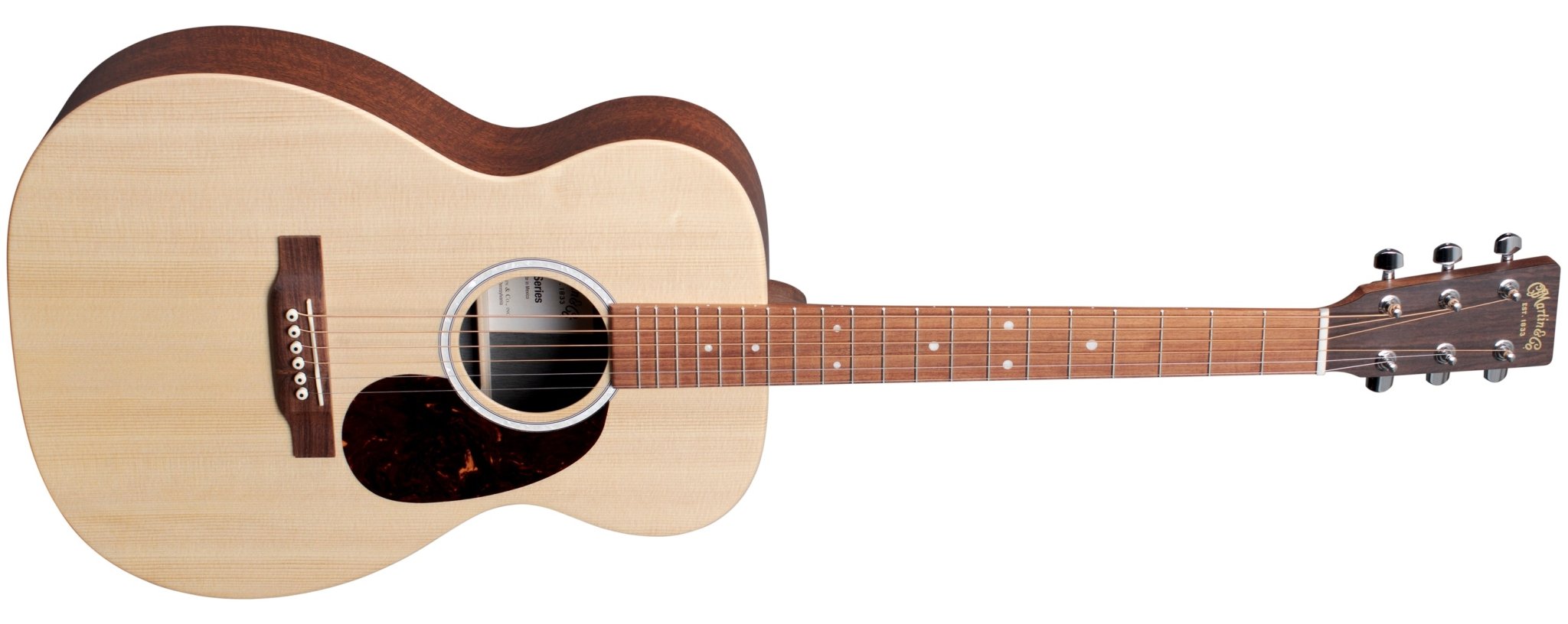Martin & Co. 00L - X2E Grand Concert Spruce/Mahogany Acoustic/Electric Guitar by Martin Guitar Co.