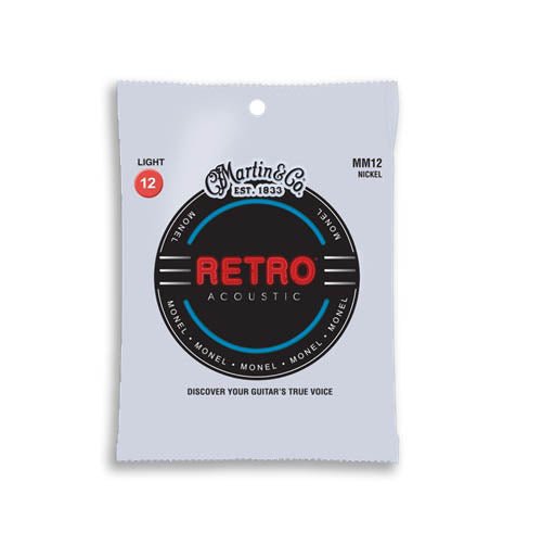 Martin Retro Monel Acoustic Guitar Strings by Martin Guitar Co.