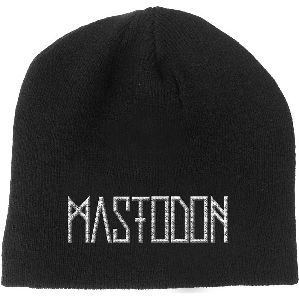 MASTODON UNISEX BEANIE HAT: LOGO by Rock Off Trade