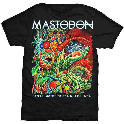 MASTODON UNISEX TEE: ONCE MORE ROUND THE SUN by Rock Off Trade