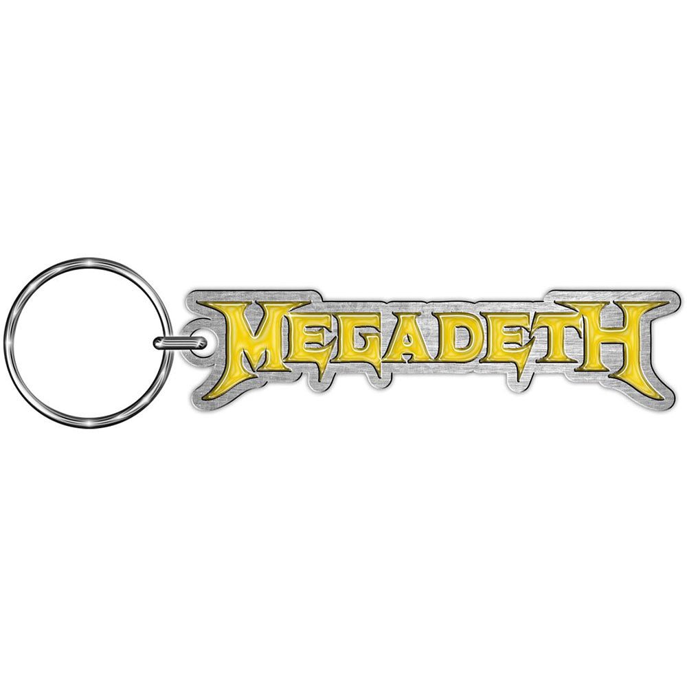 MEGADETH KEYCHAIN: LOGO by Rock Off Trade