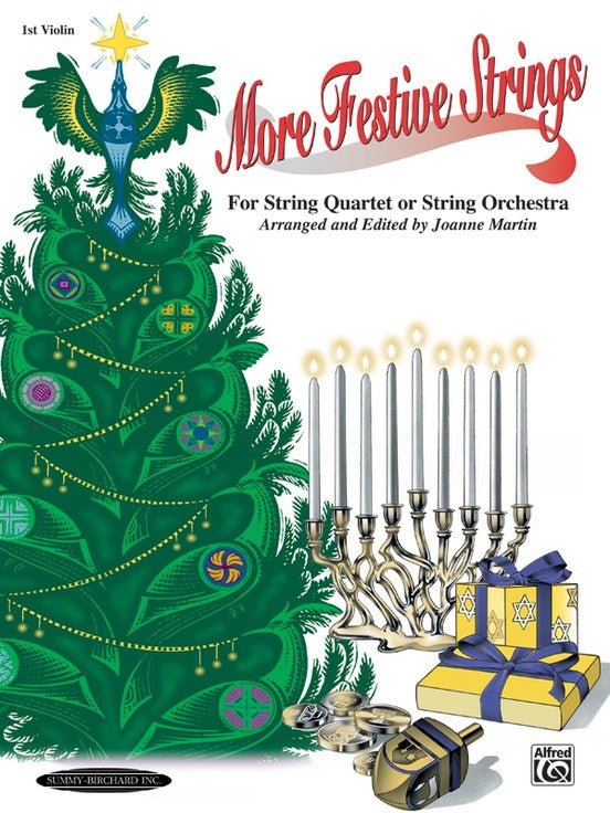 More Festive Strings for String Quartet or String Orchestra - 1st Violin by Alfred Publishing