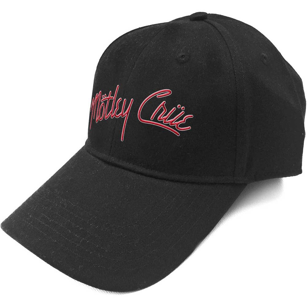 MOTLEY CRUE UNISEX BASEBALL CAP: LOGO by Rock Off Trade