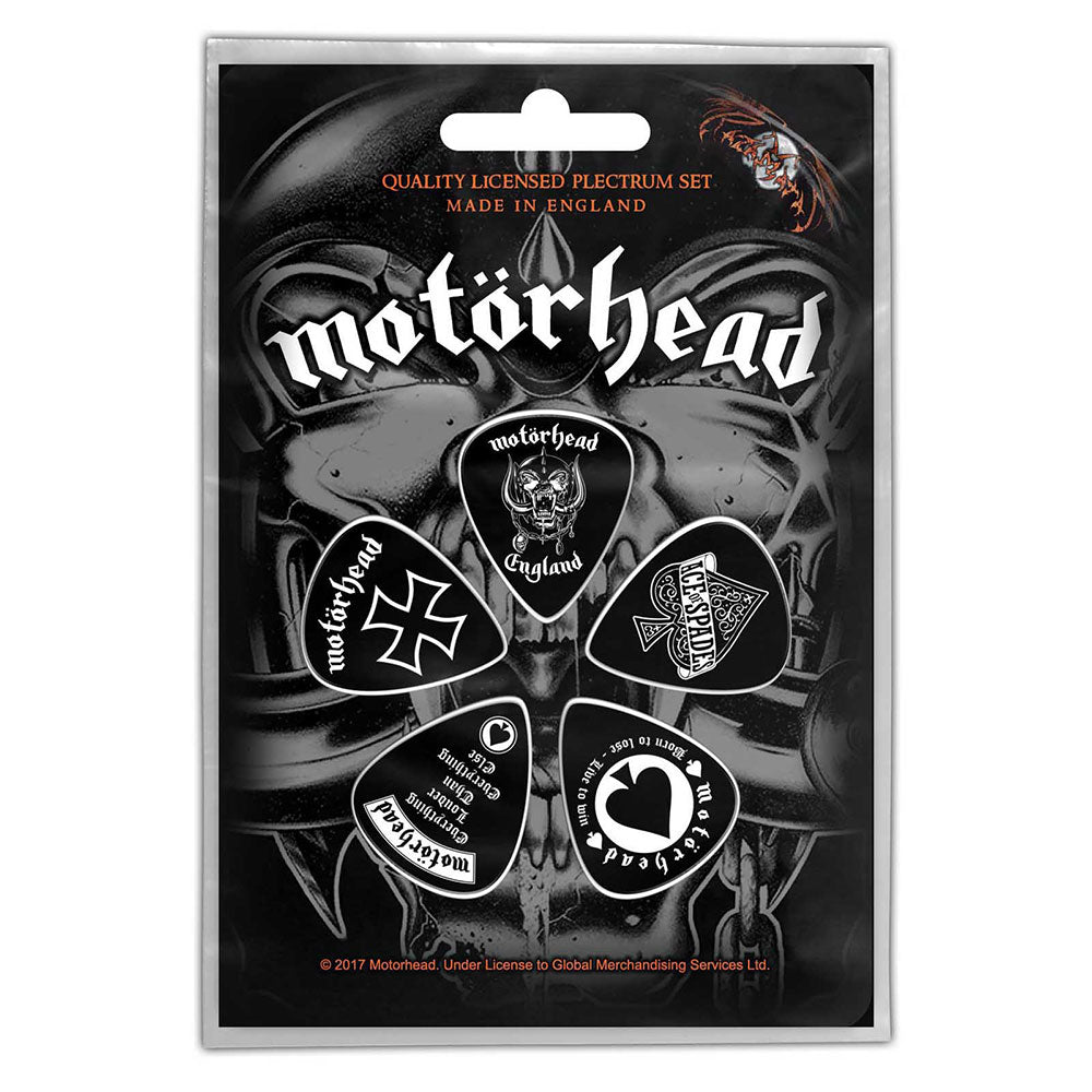 MOTORHEAD PLECTRUM PACK: ENGLAND by Rock Off Trade
