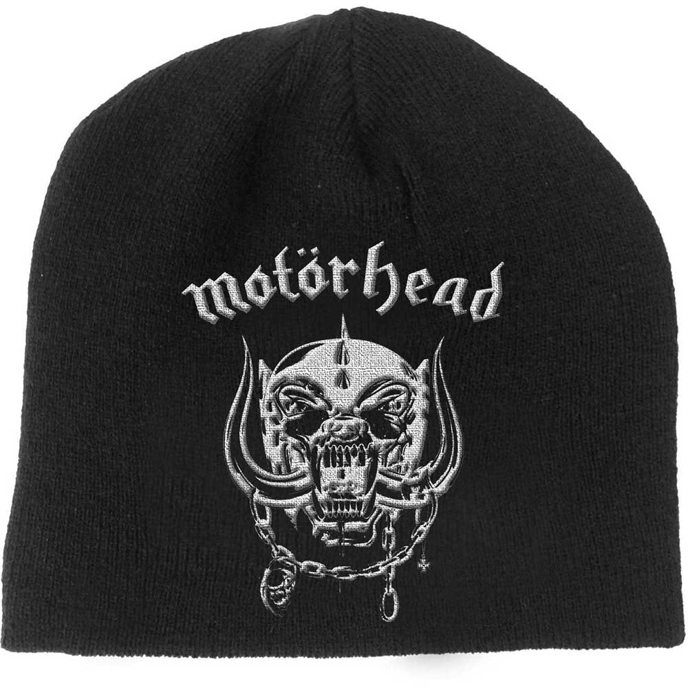 MOTORHEAD UNISEX BEANIE HAT: WARPIG by Rock Off Trade