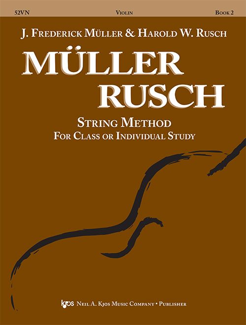 Müller - Rusch String Method Book 2 - Violin by Kjos