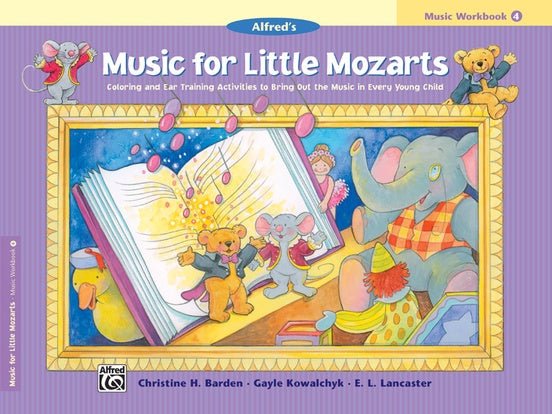Music for Little Mozarts: Music Workbook 4 by Alfred Publishing