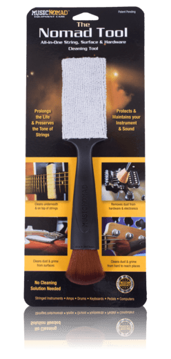 Music Nomad Tool - All in 1 String, Body & Hardware Cleaning Tool by SFM