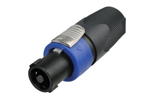 Neutrik Black SPX Speakon Connector, 4 Pole 50 Amp Version by SFM