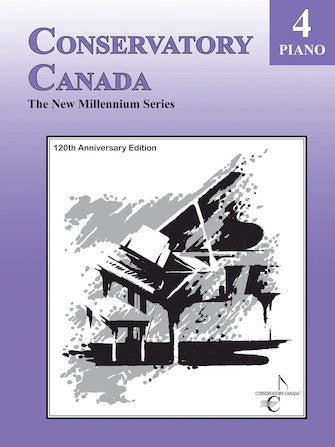 NEW MILLENNIUM GRADE 4 PIANO CONSERVATORY CANADA by Hal Leonard