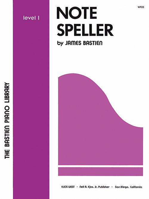 Note Speller - Level 1 by Kjos