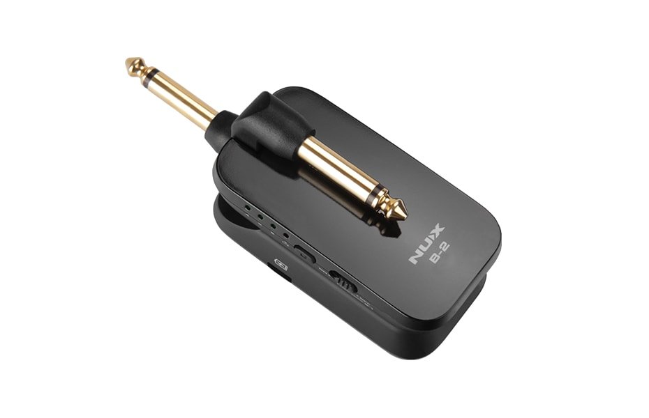NUX Rechargeable 4 Channel Wireless Guitar System - Black by Coast Music