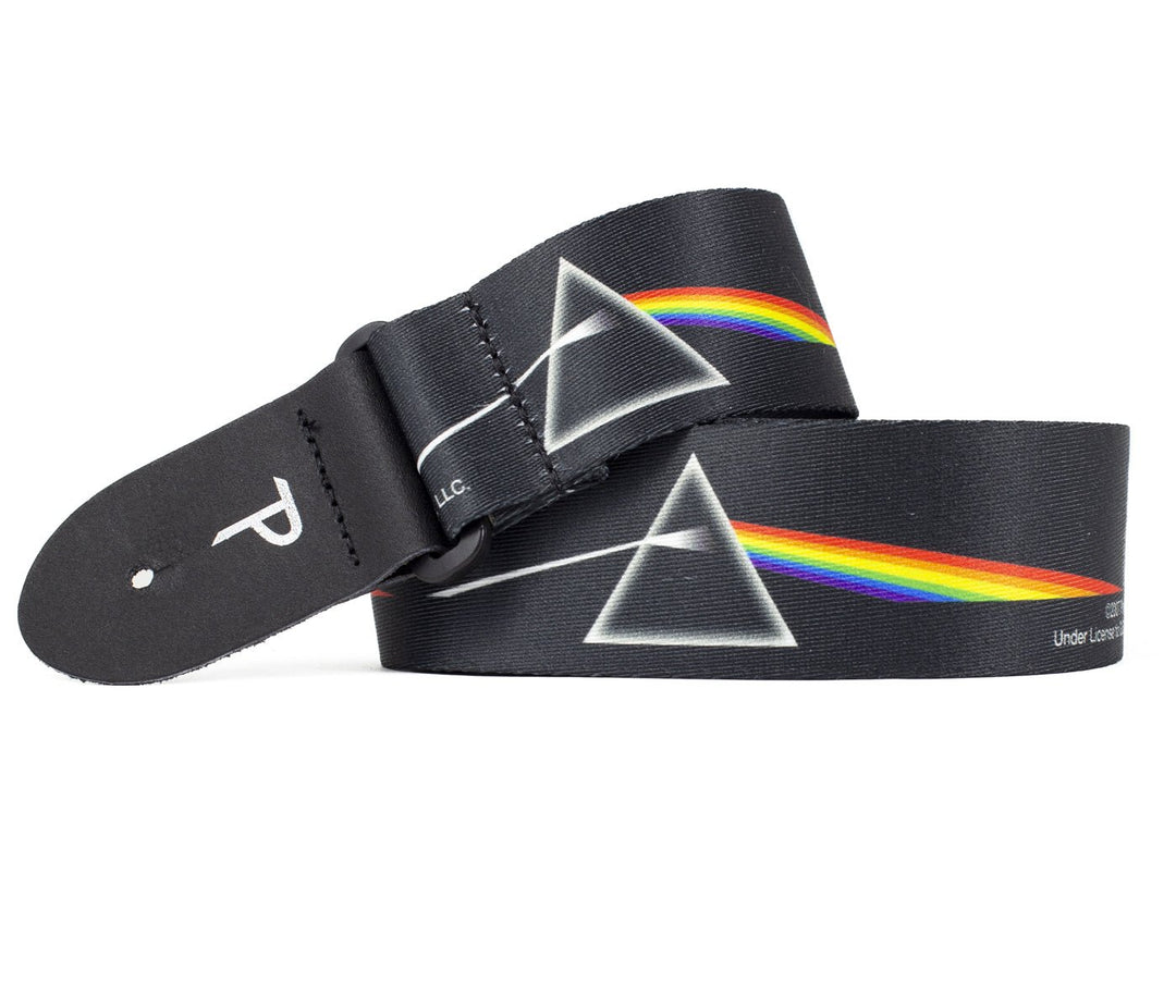 Official Pink Floyd Dark Side of the Moon Guitar Strap by Perri's Leathers