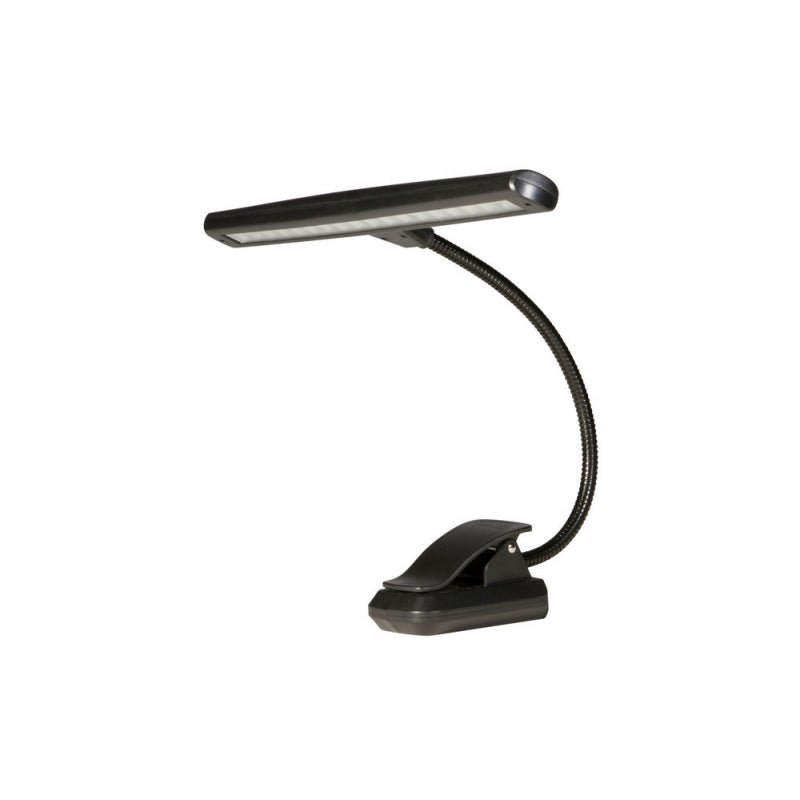 On - Stage Clip - On USB - Rechargeable LED Light for Orchestra Music Stand, Black by Harman Pro Canada