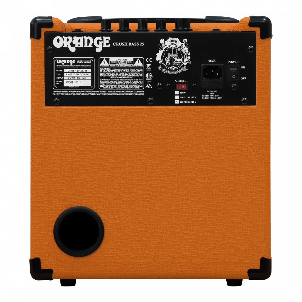 Orange Crush Bass 25 by Launch Music