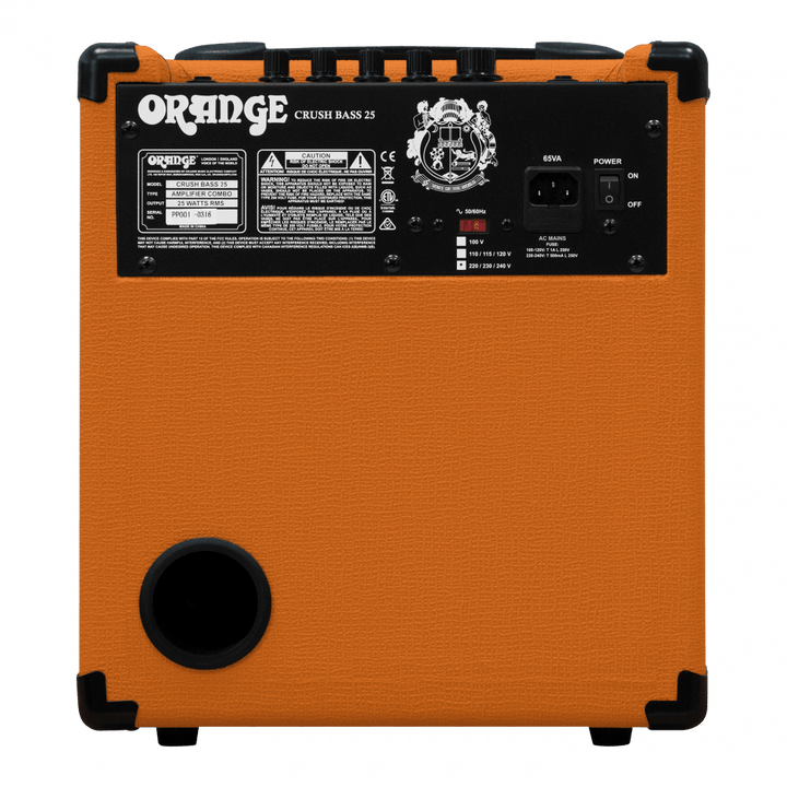 Orange Crush Bass 25 by Launch Music