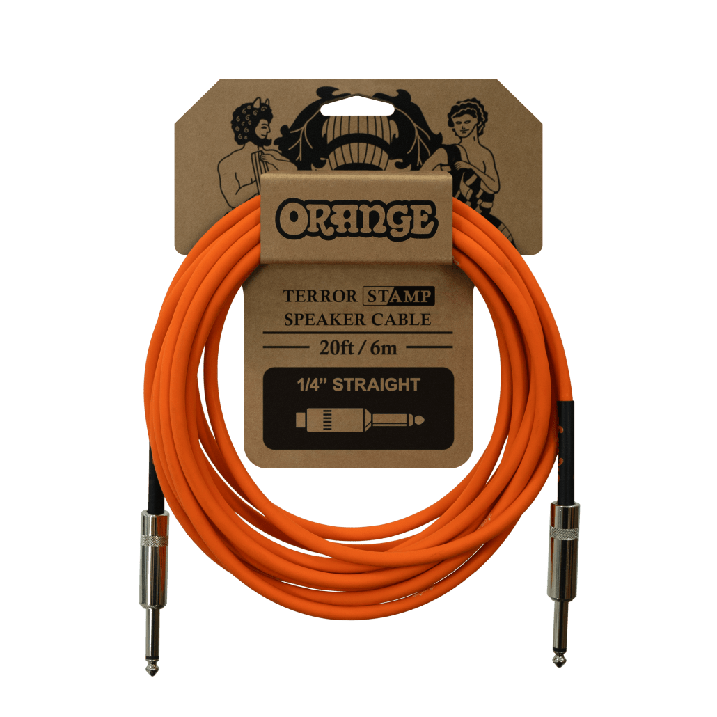 Orange Crush Instrument Cable by Launch Music