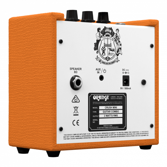 Orange Crush Mini Amp by Launch Music