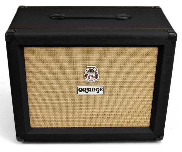 Orange PPC112 Cabinet Black by Launch Music