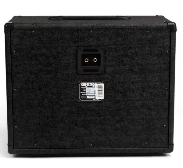 Orange PPC112 Cabinet Black by Launch Music