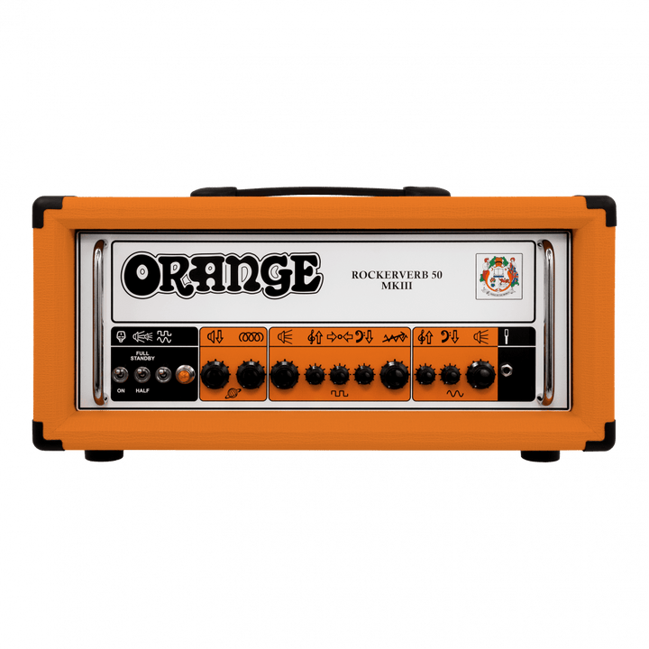 Orange Rockerverb 50 MKIII Head by Launch Music