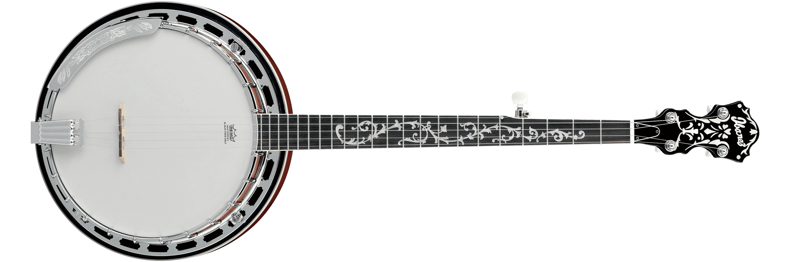 Ibanez B200 5-String Closed Back Banjo, Natural