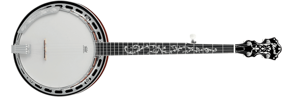 Ibanez B200 5-String Closed Back Banjo, Natural
