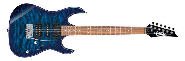 Ibanez GRX70QA RG Gio Electric Guitar Transparent Blue Burst