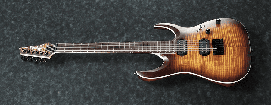 Ibanez RGA Standard RGA42FM-DEF Dragon Eye Burst Flat