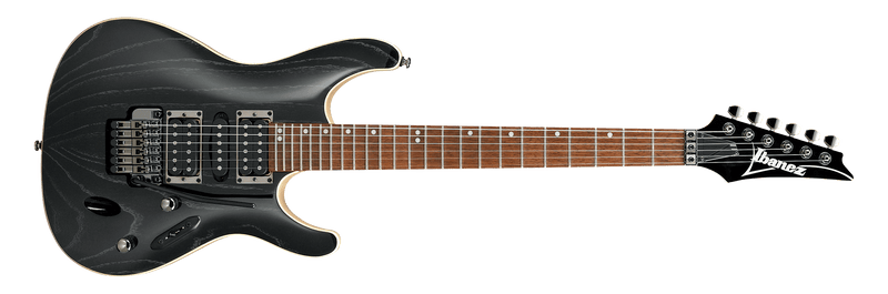 Ibanez S Standard Electric Guitar w/ Edge Zero Tremolo, Silver Wave Black