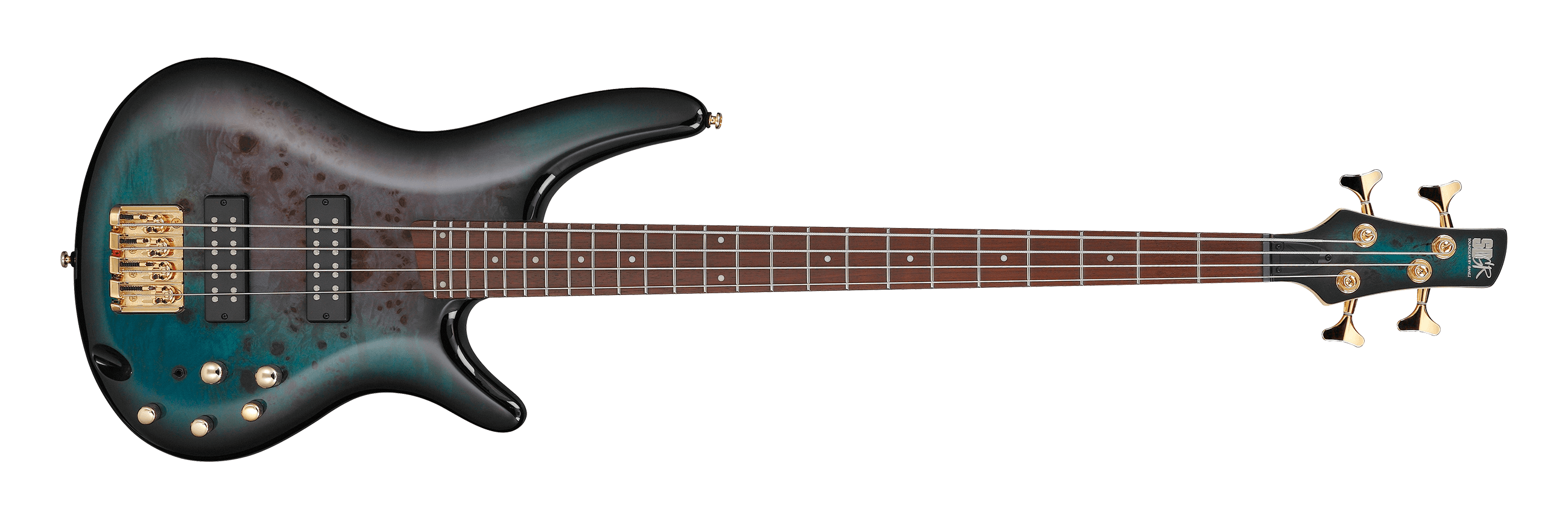 Ibanez SR400E Electric Bass, Tropical Seafloor Burst