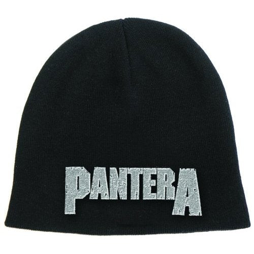PANTERA UNISEX BEANIE HAT: LOGO by Rock Off Trade