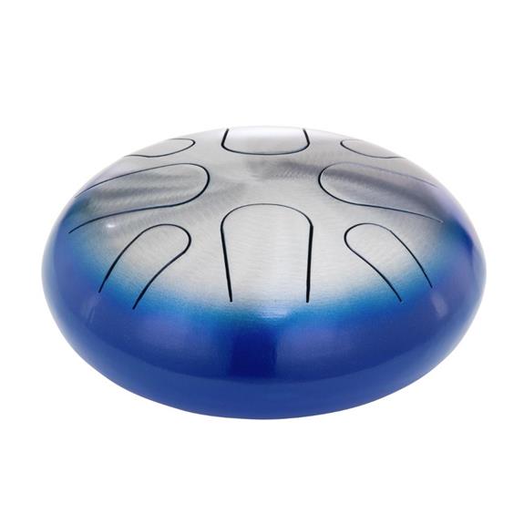 Pearl Awakening Series Tongue Drum - 8 Note G Major, Blue Burst by Erikson Music