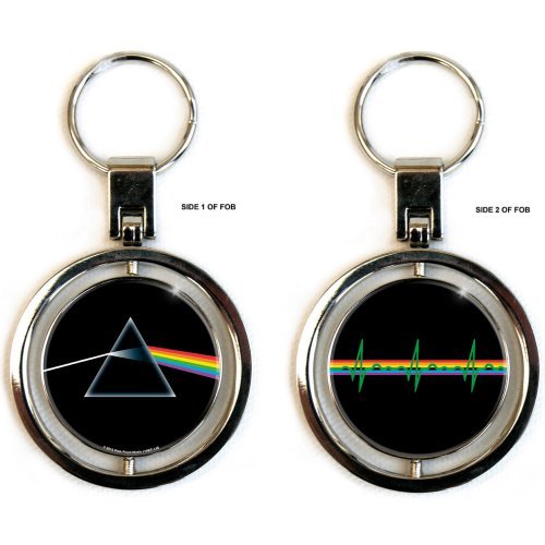 PINK FLOYD KEYCHAIN: DARK SIDE OF THE MOON (SPINNER) by Rock Off Trade