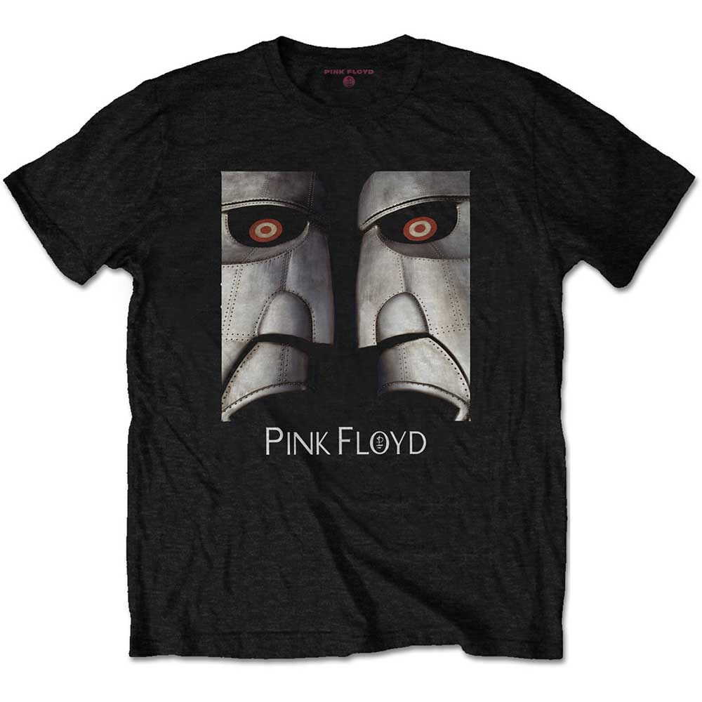 PINK FLOYD UNISEX TEE: METAL HEADS CLOSE - UP by Rock Off Trade