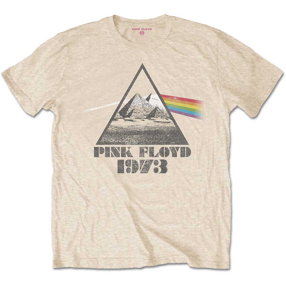 PINK FLOYD UNISEX TEE: PYRAMIDS by Rock Off Trade