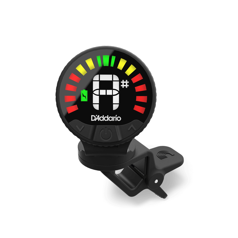 Planet Waves Nexxus 360 Rechargeable Clip - On Tuner by D'Addario Canada