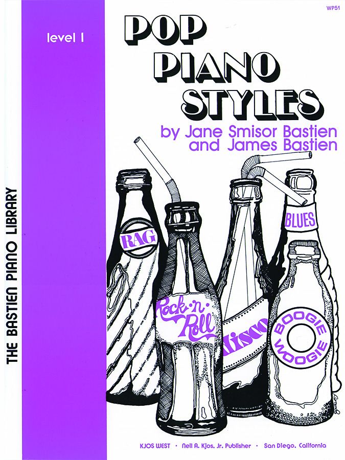 Pop Piano Styles - Level 1 by Kjos