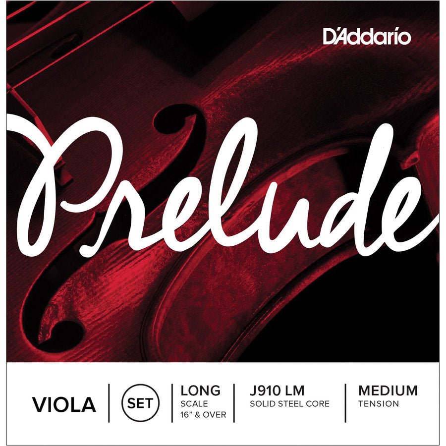 Prelude Viola Long Scale Strings Set by D'Addario Canada