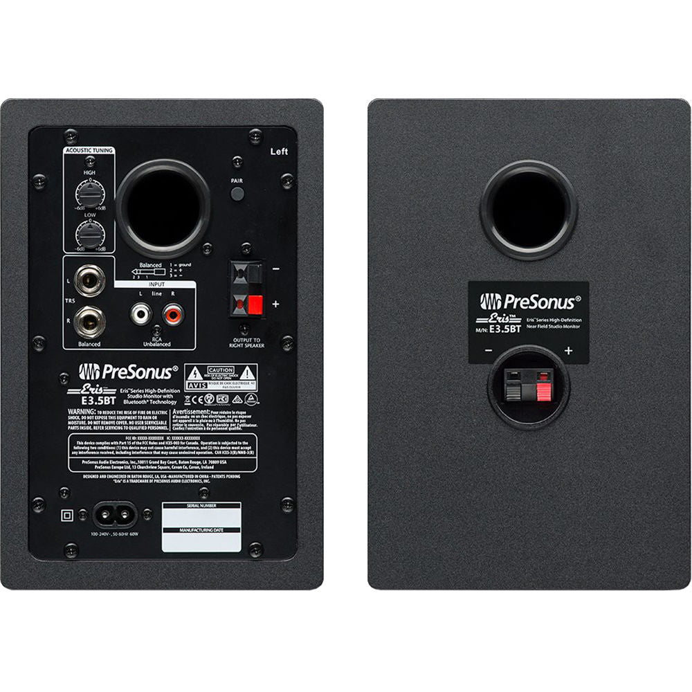 Presonus Active 3.5" Bluetooth Media Reference Monitors (Pair) by Erikson Audio