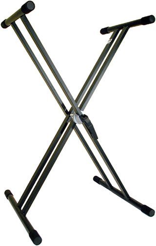 Profile Double Keyboard Stand by Coast Music