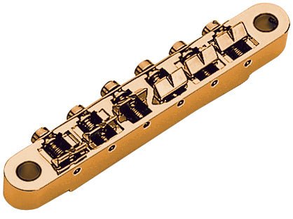 Profile Gold Guitar Bridge by Coast Music